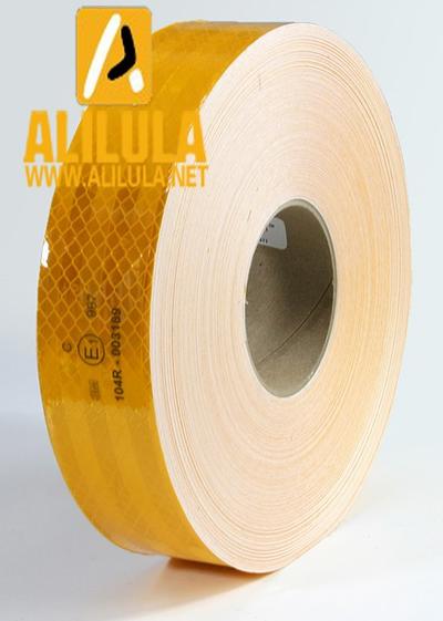 WS-10-Y01, ECE Conspicuity Tape 50mm*50yards Diamond Grade Truck Reflective Tape