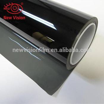 50cm*3m roll size DIY black car window solar tint film with scrap and knife